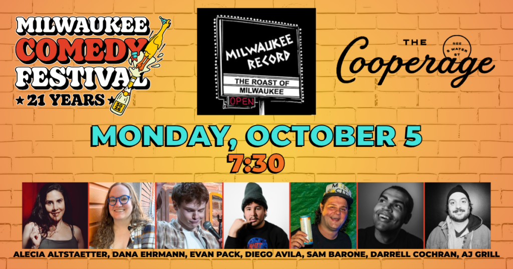 Roast of Milwaukee Oct 5 2026