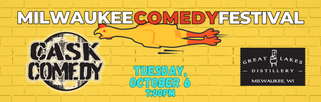 Cask Comedy at Great Lakes Distillery Oct 6 7pm