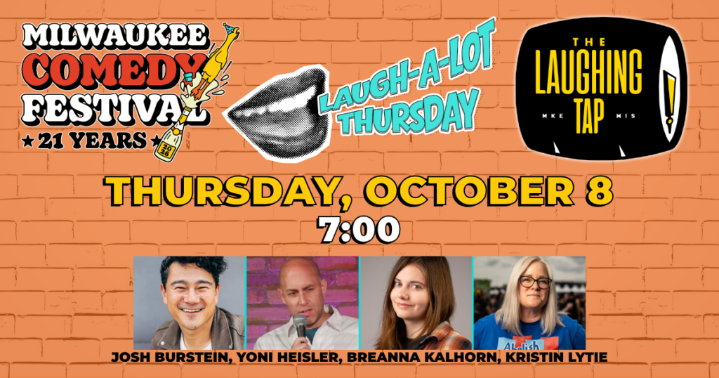 Laugh A Lot Thursday Oct 8 7pm