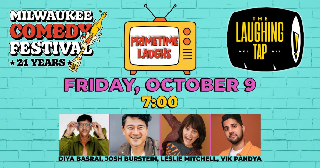 Prime Time Laughs Oct 9 7pm