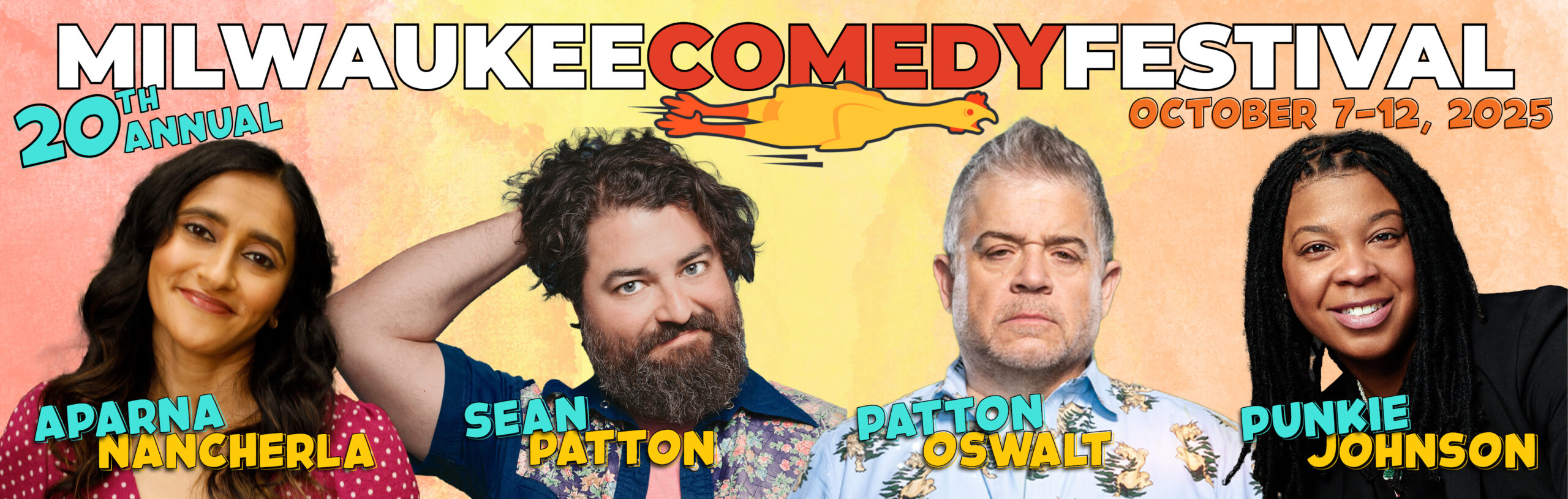 Aparna, Sean, Patton & Punkie Headliners MCF 2025