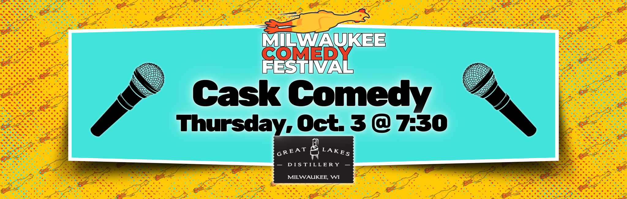 Cask Comedy Oct 3 7:30pm